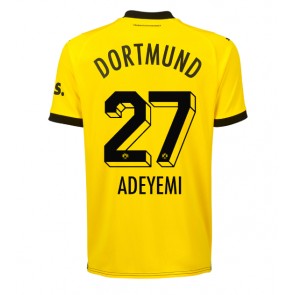 Borussia Dortmund Karim Adeyemi #27 Koszulka Podstawowych 2023-24 Krótki Rękaw